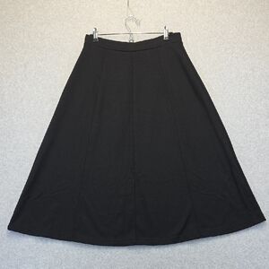 Only Necessities Classic Black A-Line Skirt
